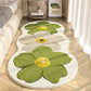 🧸 50% RABATT JETZT ! 🌟 Weicher Teppich mit Unregelmäßigem Blumenmuster – Pflegeleicht, Rutschfest & Gemütliche Atmosphäre 🏠