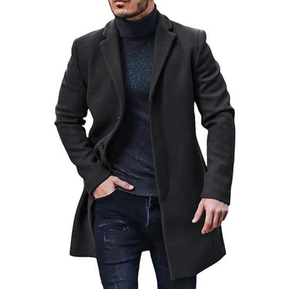 ⏳Zeitlich begrenztes Angebot: 60% Rabatt⏰ Vielseitiger und kuscheliger Tweedmantel für Herren🧥