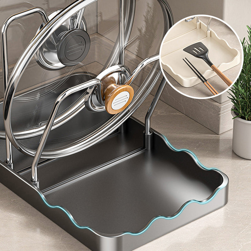 🔥Solange der Vorrat reicht 50% Rabatt!🎉Multifunktionaler Topfdeckel- und Schneidebrett-Halter