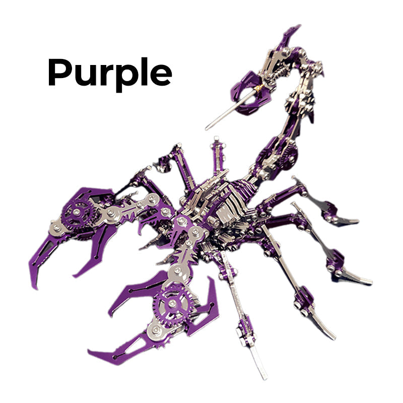 🛠️ Jetzt 60% Rabatt! 🦂 3D-Skorpion-Metallpuzzle – Mechanisches Baumodell, herausfordernd und dekorativ 🧩⚙️