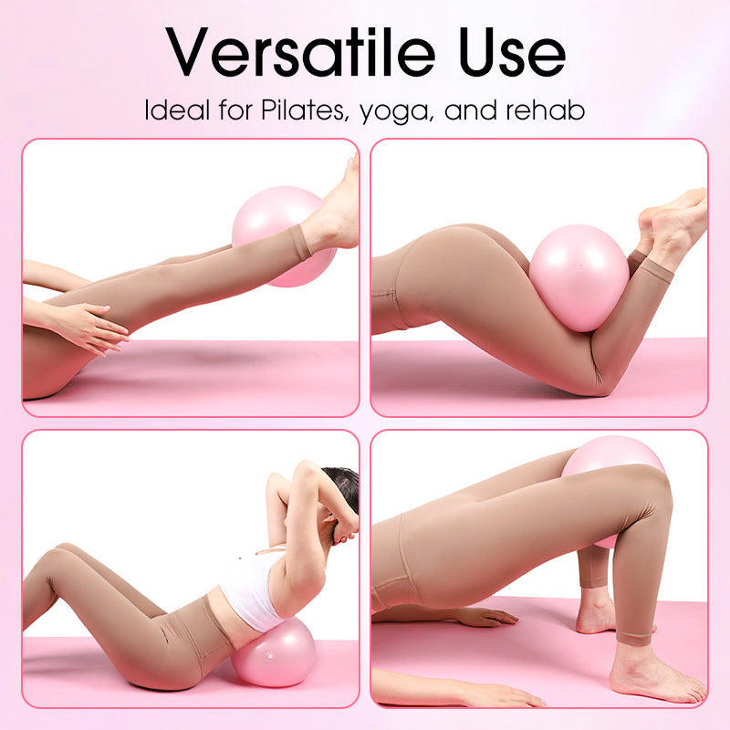 📢📢50 % Rabatt !!🧘‍♀️9-Zoll-Anti-Burst-Pilatesball mit Pumpe