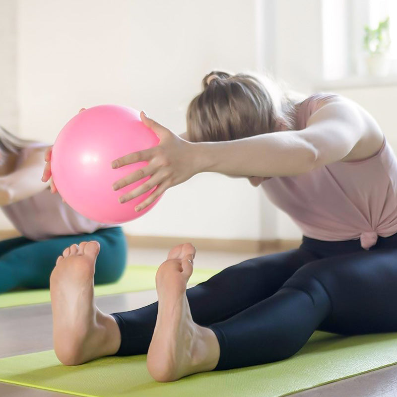 📢📢50 % Rabatt !!🧘‍♀️9-Zoll-Anti-Burst-Pilatesball mit Pumpe