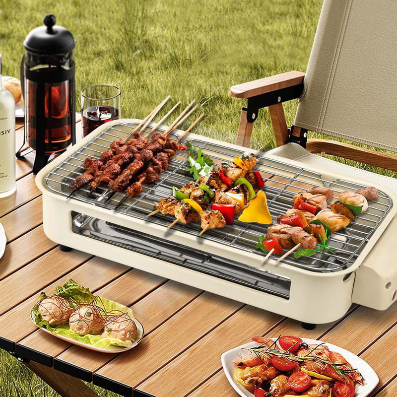 📢📢50 % RABATT !🔥🔥Large Capacity Detachable Multi-Function Smokeless Electric Grill