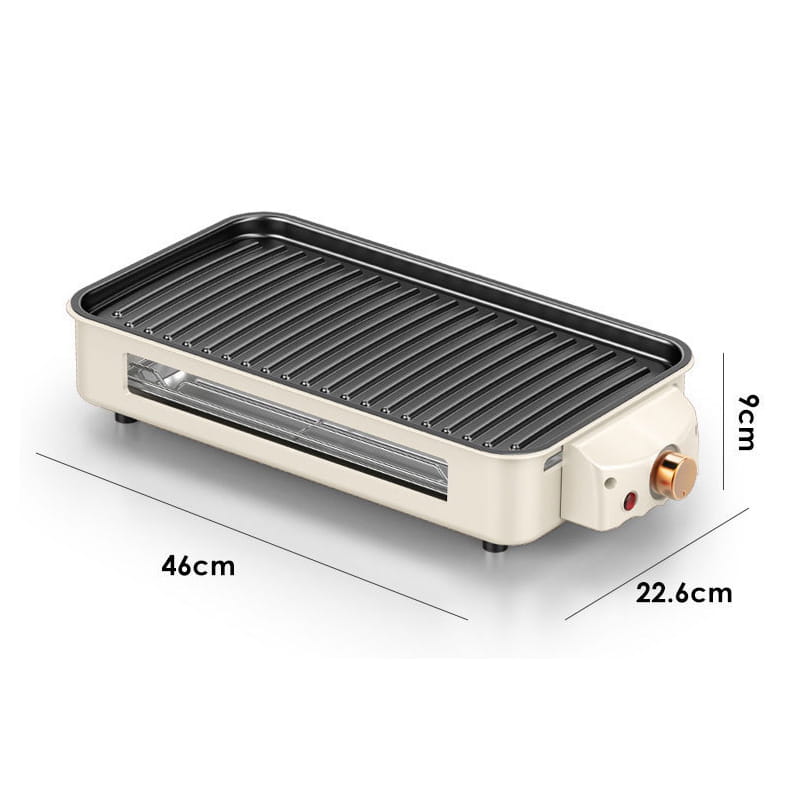 📢📢50 % RABATT !🔥🔥Large Capacity Detachable Multi-Function Smokeless Electric Grill