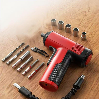 ⚡⚡50 % RABATT !!Kabelschrauber-Set (3,6 V) mit 30-teiligem Bitset