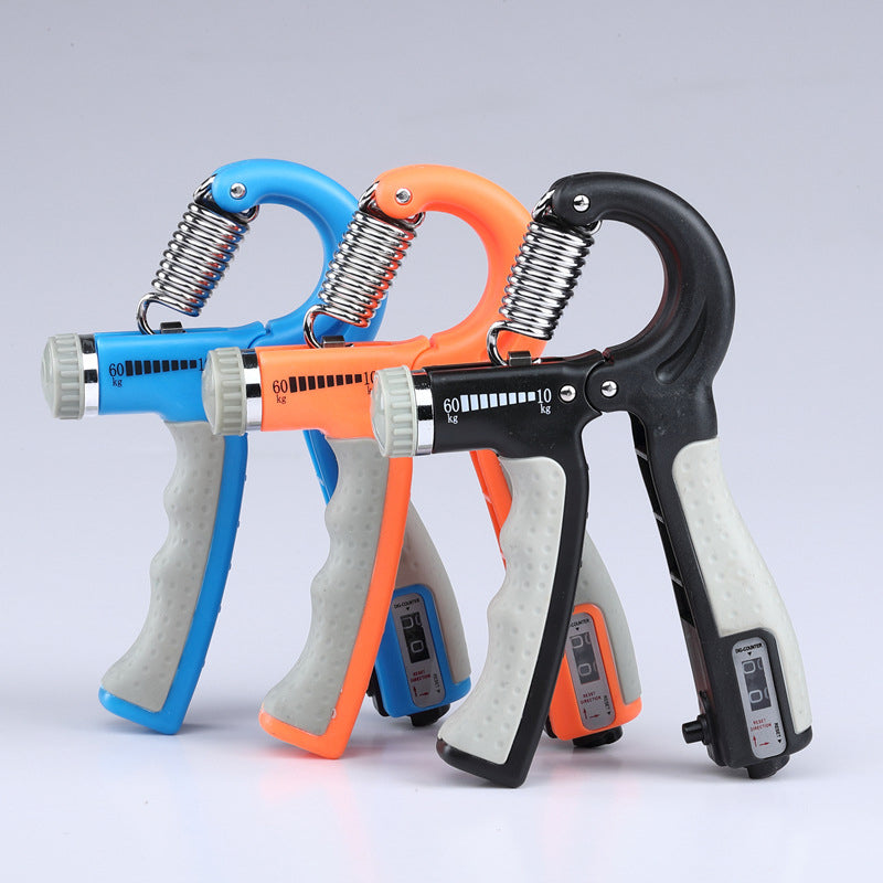 ✊ VERSTELLBARER HANDTRAINER – Automatische Zählfunktion • Einstellbarer Widerstand • Rutschfester Griff • Kompakt & Vielseitig