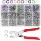 🧵 50% RABATT! 🔘 DIY-Knopf-Set – Komplettes Werkzeugset, einfache Anwendung & langlebige Befestigung – Ideal zum Reparieren & Verstärken Ihrer Kleidung ✂️