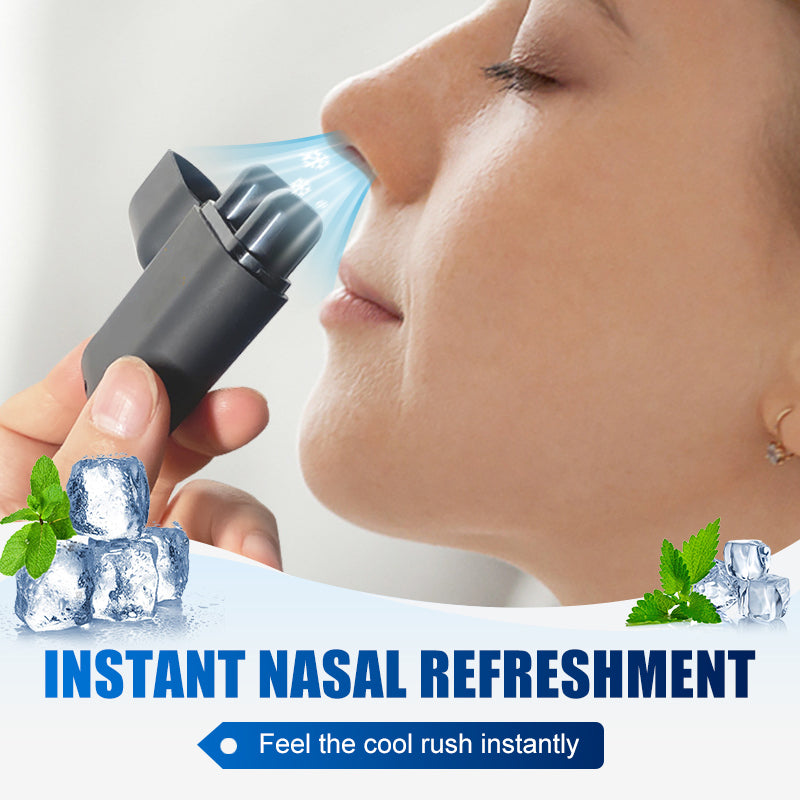 Nasen-Inhalator mit kühlendem Öl – Für Wachheit unterwegs & gegen Müdigkeit 🌿👃