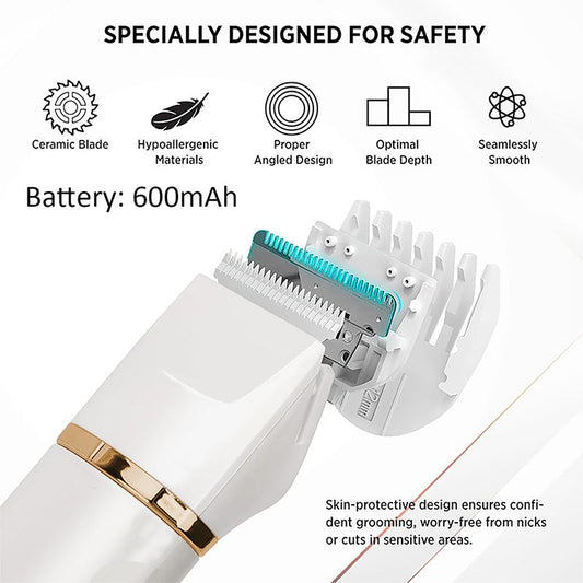 🔥Nur für kurze Zeit 50 % Rabatt✨3 in 1 Elektrischer Körper Haartrimmer, Kabelloser Groin Haartrimmer für Männer, großartig für den täglichen Gebrauch von Männern