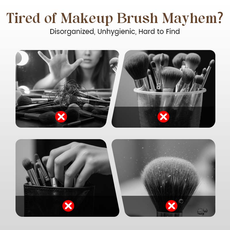 JETZT 50 % RABATT 🔪！！！ Lifting Makeup Brush Holder
