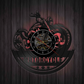 🎵 Motorrad-Rekord-Wanduhr – Retro Vinyl Art &amp; LED-Beleuchtung! Einzigartig &amp; stilvoll! ✨