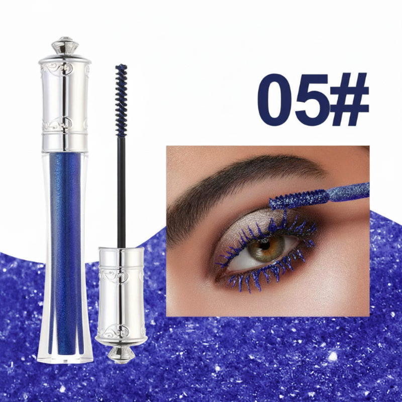 💎2 kaufen, 3 gratis dazu🌟Wasserfeste, funkelnde, farbige Mascara