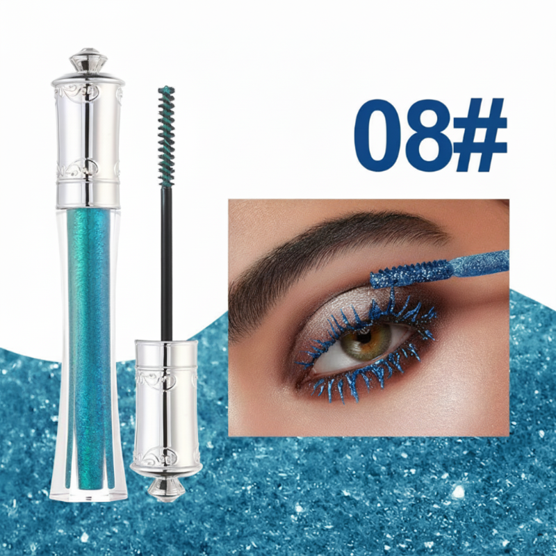 💎2 kaufen, 3 gratis dazu🌟Wasserfeste, funkelnde, farbige Mascara