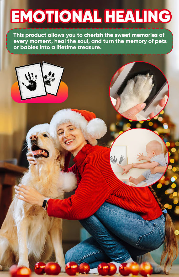 🎁 50 % RABATT🐶Pfotenabdruck-Set für Haustiere🐾🐾