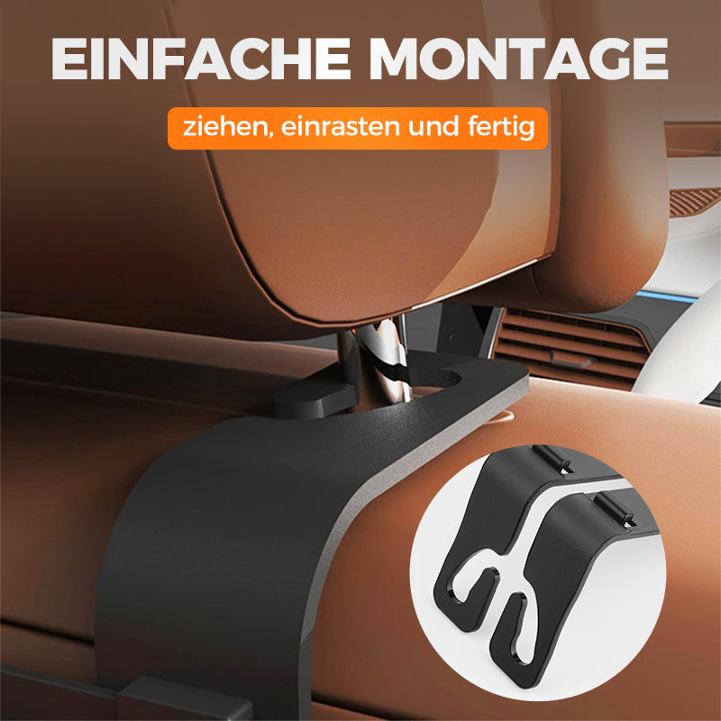 🎒 50% RABATT! 🚗 Multifunktionale Rücksitz-Aufbewahrungsbox – Mehrere Fächer, Stabil & Platzsparend 🧳