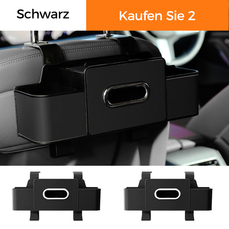 🎒 50% RABATT! 🚗 Multifunktionale Rücksitz-Aufbewahrungsbox – Mehrere Fächer, Stabil & Platzsparend 🧳