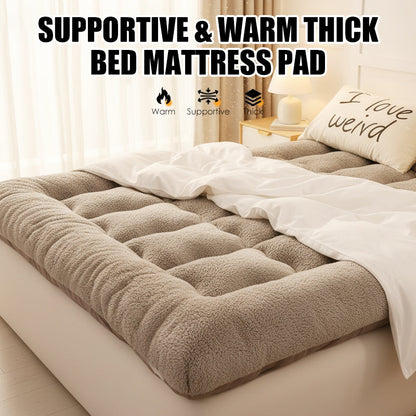 📢 📢 50 % Rabatt！！💥💥Japanische Tatami-Matratze, ultraweiches Lammveloursleder