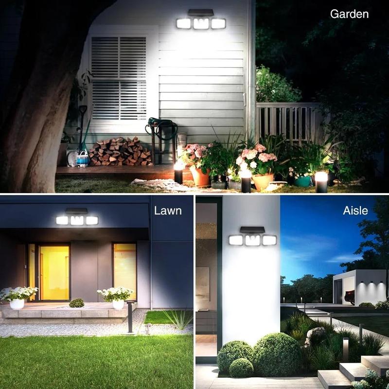 LED Solar-Wandleuchte – Wasserdichte Außenleuchte mit Bewegungsmelder für Garten & Hof🌞💡