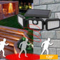 LED Solar-Wandleuchte – Wasserdichte Außenleuchte mit Bewegungsmelder für Garten & Hof🌞💡