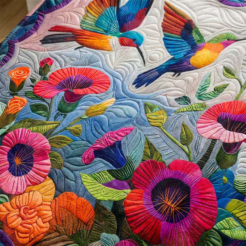 Kuschelige Flanelldecke mit Blumenmuster – Weich & warm für gemütliche Stunden 🌸🛋️