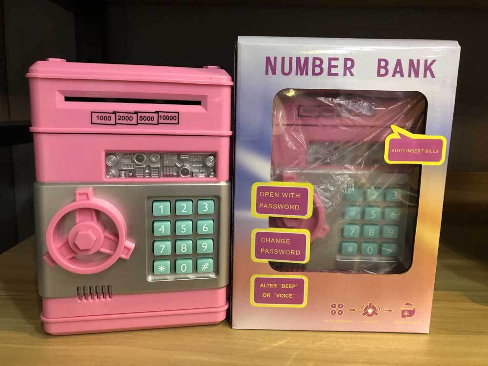 Elektronisches Passwort-Sparschwein - Mini ATM
