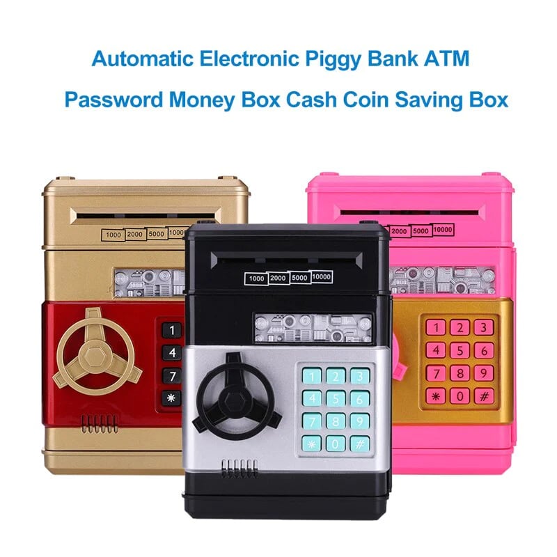 Elektronisches Passwort-Sparschwein - Mini ATM