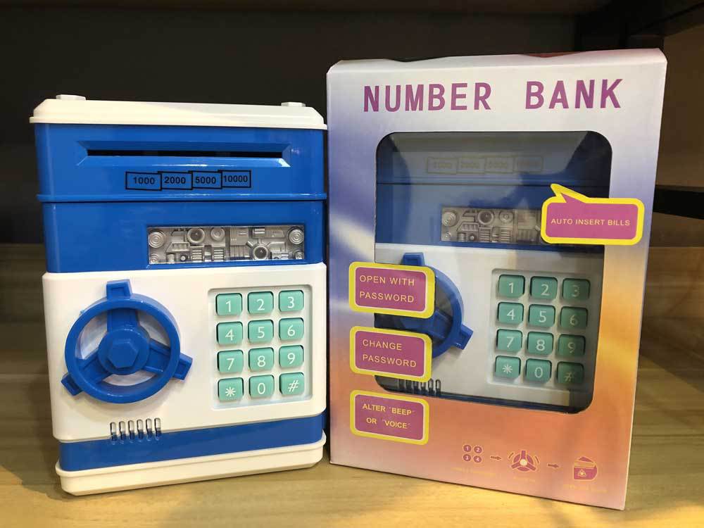 Elektronisches Passwort-Sparschwein - Mini ATM