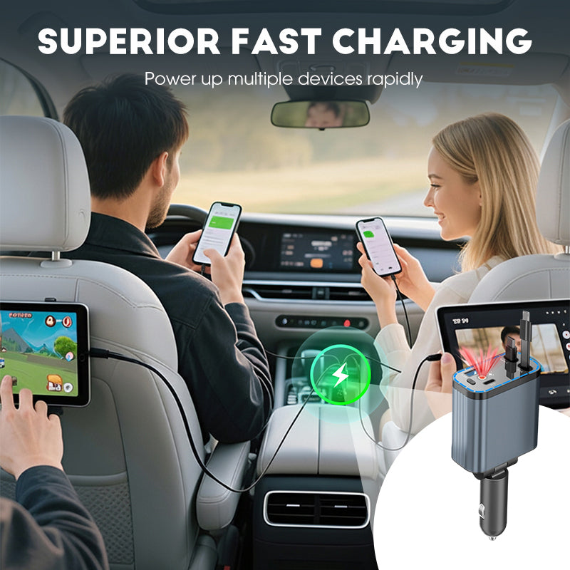 ⏳ 50% Rabatt & 3 für 2 Aktion – nur begrenzt! ✨ 90W Auto-Ladegerät mit Sternenlichtprojektor, Superschnelles Laden & magische Innenraumatmosphäre in einem! 🔌