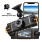 🏆60% RABATT 🚗 📹4-Channel HD Dashcam with Front Interior Rear Recording