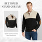 📢📢50 % Rabatt!! ⏰🔥Heiße Sonderangebote – Herren-Pullover mit Farbblock-Kragen und Knöpfen🔥Kaufen Sie 2 und erhalten Sie kostenlosen Versand