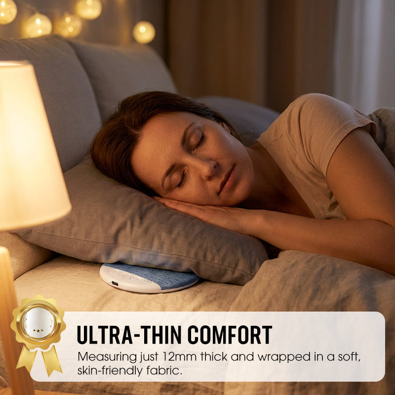 🛏️ 50% RABATT! 🔊 Kopfkissen-Lautsprecher zum Schlafen – Privataudio, Schlankes 12mm Design & 7 Tage Akkulaufzeit 💤
