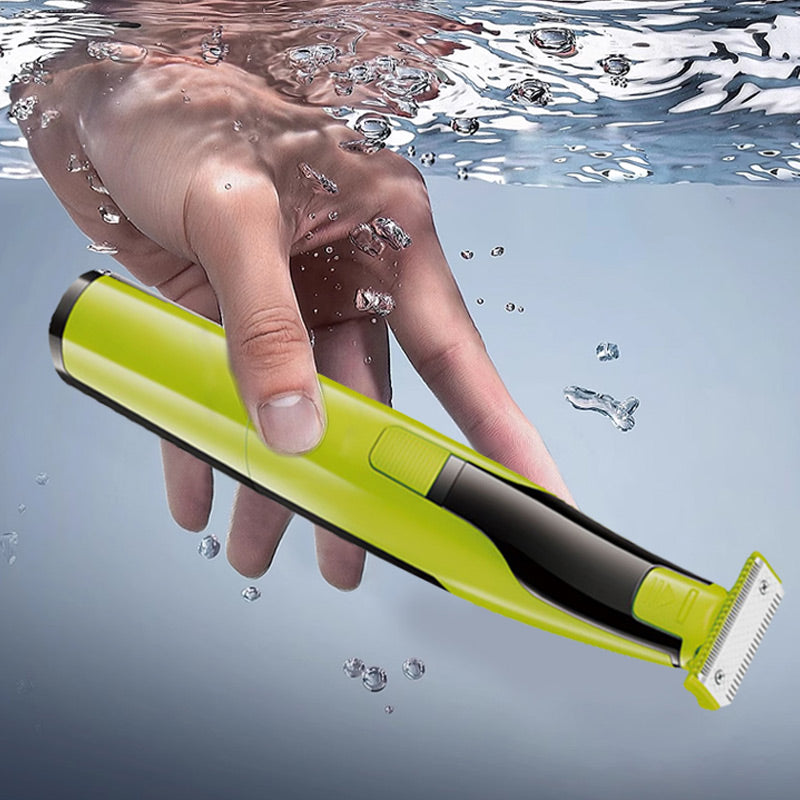 Multifunktionaler elektrischer wasserdichter schnurloser Rasierer