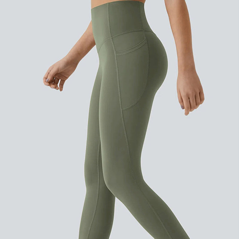 ✨ Neuheit 2026! Damen High-Waist Leggings – Lange Sporthose mit Tasche, schnelltrocknend & elastisch für Fitness & Outdoor 🔥