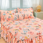🔥Heißer Verkauf 50% Rabatt🛏️3-teiliges Bettvolant-Set🌺