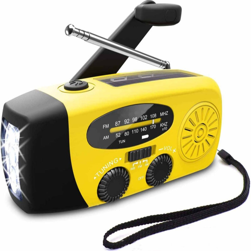 📻⚡【50% Rabatt】Solar-Kurbel Notfallradio – Mit Powerbank, Wetteralarm, USB & 7 Tage Akku. Wasserdicht & robust für Outdoor/Krise. 🌞🔋 Jetzt unschlagbares Angebot sichern!