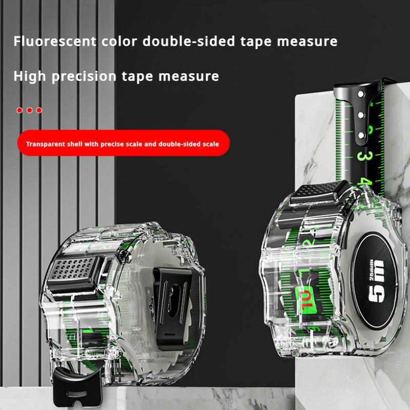 📢📢50 %  RABATT !! ⏰Hochpräzises fluoreszierendes Maßband