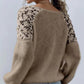 👚 60% RABATT! ✨ Damenpullover mit offenen Schultern und Spitze – Romantischer Look, Bequemer Stoff & Vielseitig kombinierbar 🎀