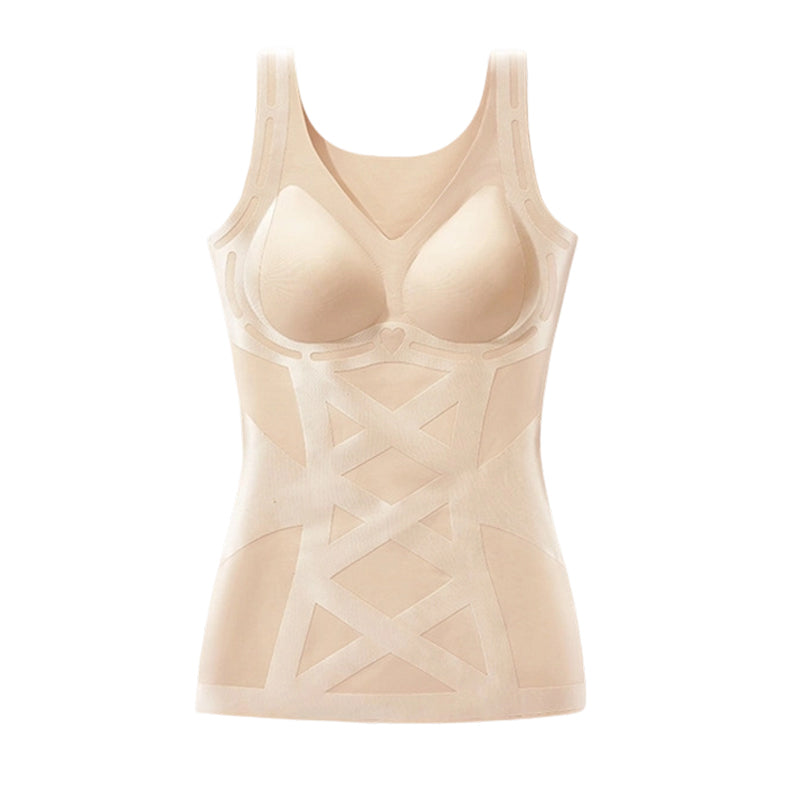 🔥Solange der Vorrat reicht 50 % Rabatt!🎉Nahtlose Shapewear mit integriertem BH💞