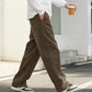 Herrenhose mit lockerer Passform, Kordelzug und Taschen