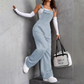🎉 Neujahrsgeschenk – 50% RABATT!👖Damen Retro-Cargo-Overalls: Verstellbare Träger + Taschen – Lässig & vielseitig für Alltag & Freizeit