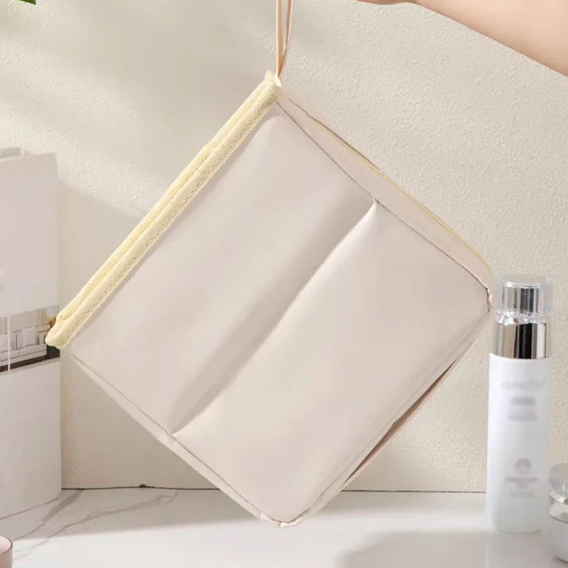 💖💖Jetzt sofort 40% Rabatt!Kosmetiktasche mit Tragegriff – Groß & praktisch, ideal für Reisen & Makeup-Organisation 💄👜