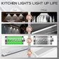 💡 50% RABATT! 🔥 4 Stück LED-Schrankleuchte mit Bewegungsmelder – Wiederaufladbar, Magnetisch & Ideal Für Kleiderschränke, Küchen & Arbeitsbereiche 🏠