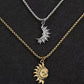 🌞 50% RABATT! 🌙 Sonnen- und Mond-Anhänger-Set – Symbolischer Schmuck, Asymmetrisches Design & Perfektes Geschenk für Paare ✨