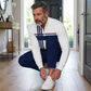 Herren-Set mit Grafikprint – Pullover und Hose
