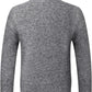 Herren-Strickjacke mit Reißverschluss und einfacher Tasche