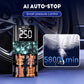 Kabellose, tragbare Autoluftpumpe mit LED-Licht