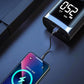Kabellose, tragbare Autoluftpumpe mit LED-Licht