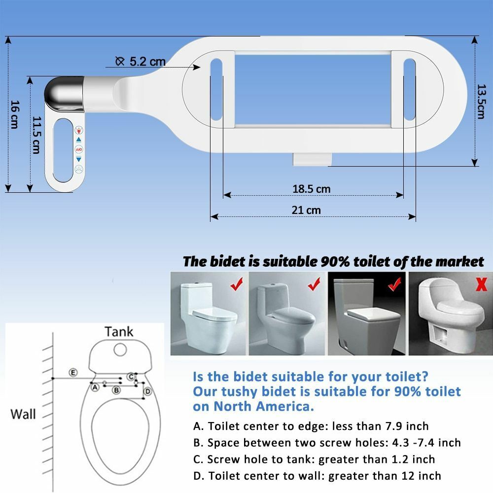 🚽 60% RABATT! 🚿 Nichtelektrischer Bidet-Aufsatz mit Doppeldüse – Hygienische Selbstreinigung, Einfache Installation & Wasserdruck-Kontrolle ✨