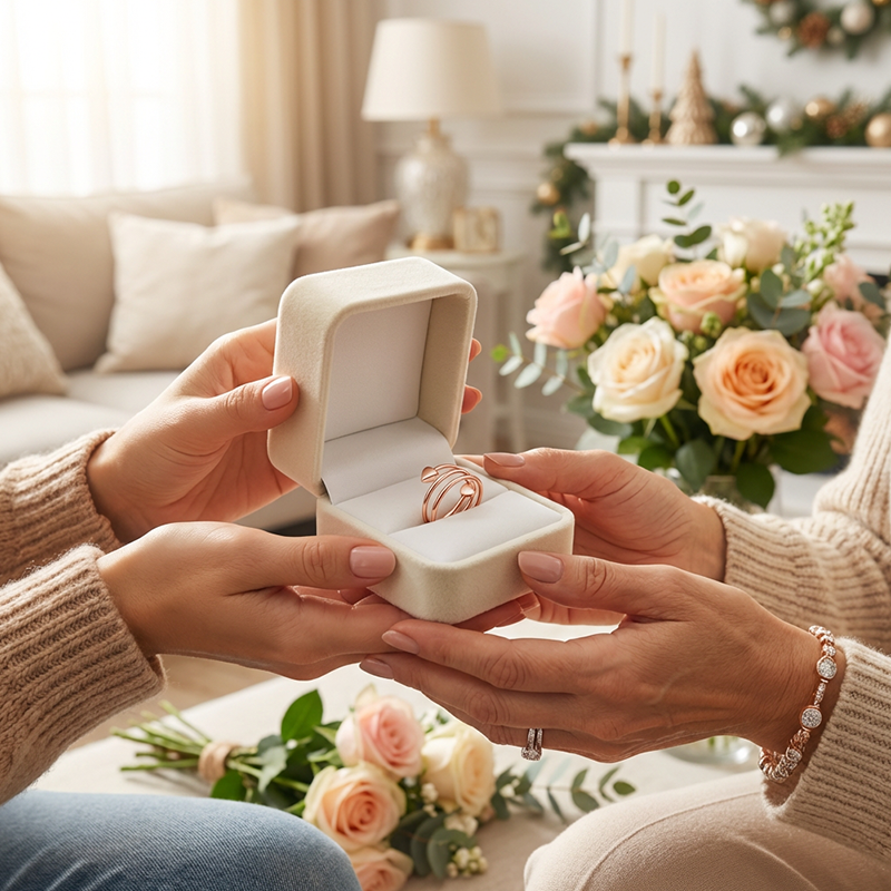 🔥Solange der Vorrat reicht 40 % Rabatt!💍Eleganter Kupferring mit Magnet-Herz