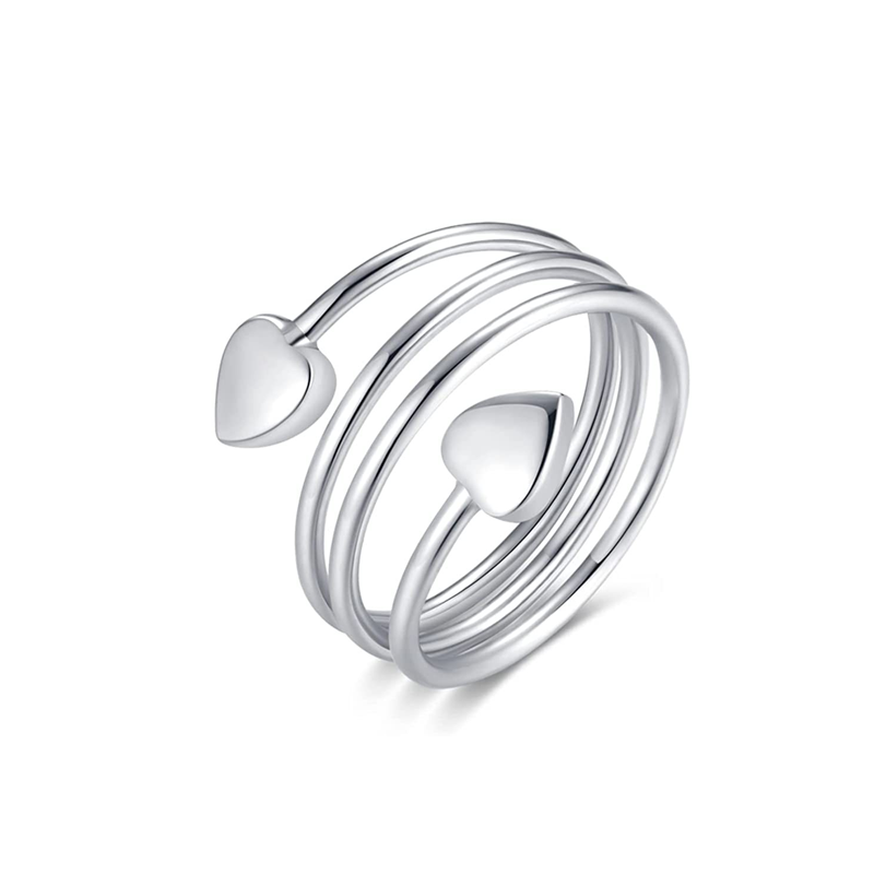 🔥Solange der Vorrat reicht 40 % Rabatt!💍Eleganter Kupferring mit Magnet-Herz